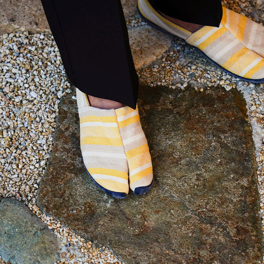 TabiRela® Lemon Tabi Shoes Made in Kurashiki, Japan