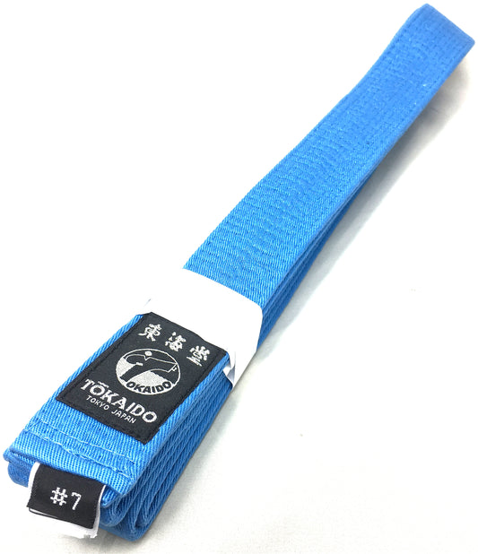 Tokaido Blue Water Karate Belt Kickman Size 7 (310cm)