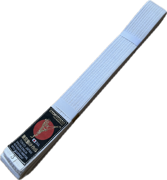Tokyodo white Karate Belt Standart Size 5 (290cm)