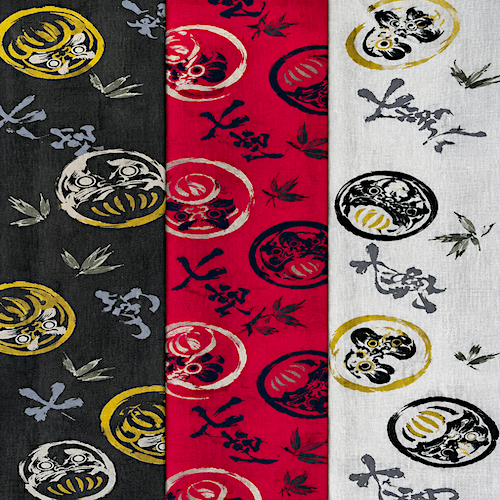 Traditional Japanese Hanten Jacket Daruma Made in Japan