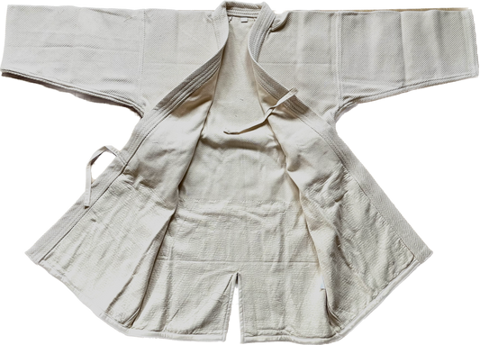 Unbleached Single-Layer Cotton Kendo Gi Jacket – Size 3