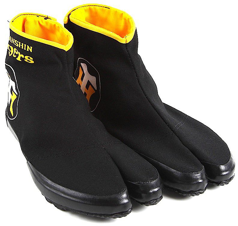 Wamon Hanshin Tigers Rogo Jika-Tabi Shoes – Handmade in Japan