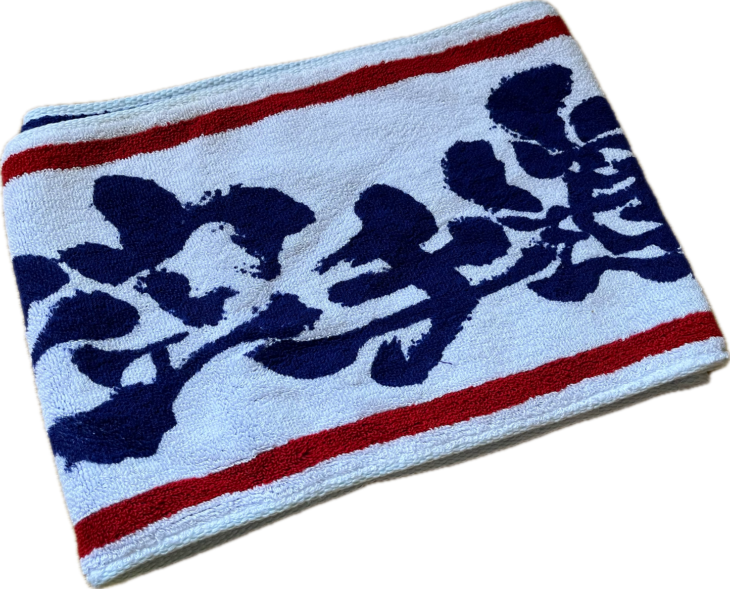 White Cotton Towel – Karate-Dō Shureido – 108cm x 9cm – Made in Okinawa