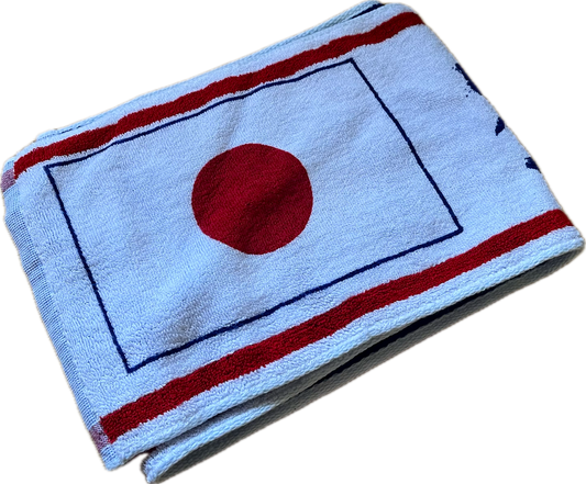 White Cotton Towel – Karate-Dō Shureido – 108cm x 9cm – Made in Okinawa