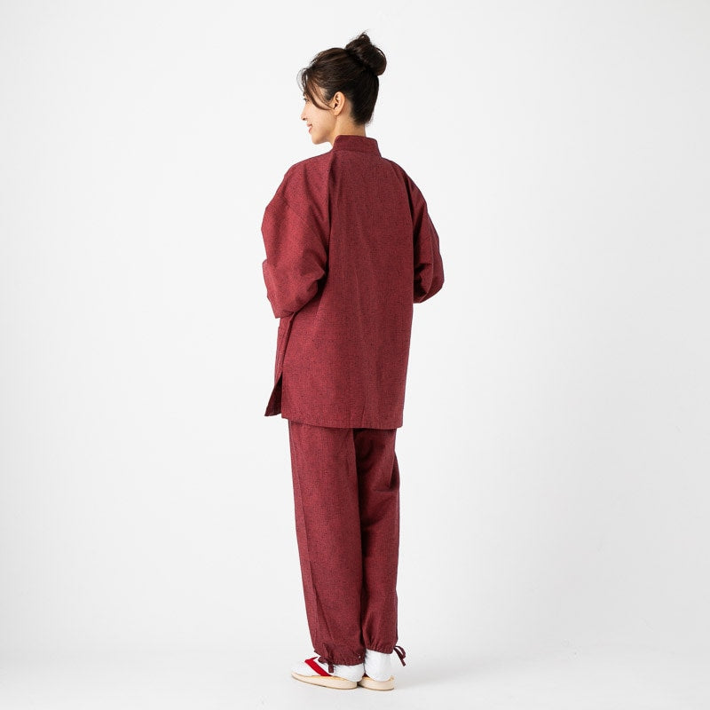 Women’s Samue Kurume Tsumugi Weave — Made in Japan