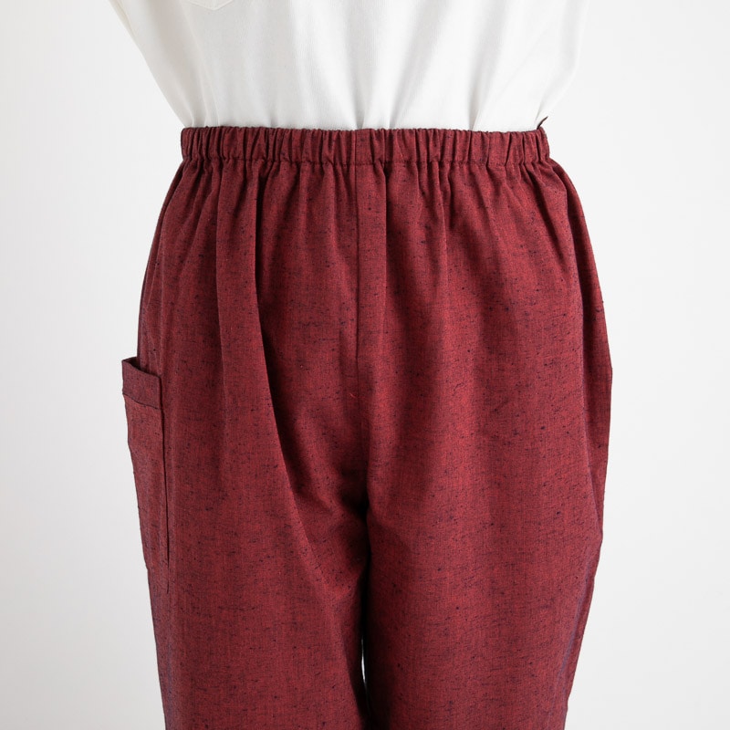 Women’s Samue Kurume Tsumugi Weave — Made in Japan