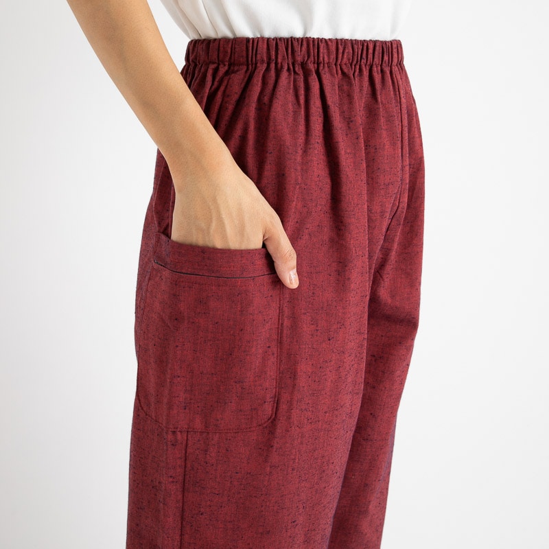 Women’s Samue Kurume Tsumugi Weave — Made in Japan