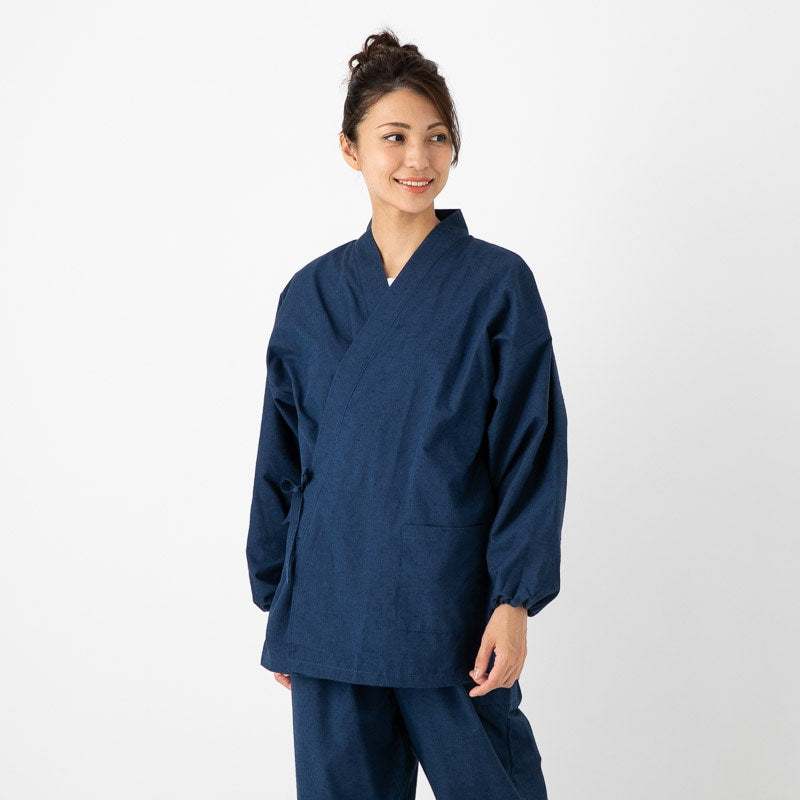 Women’s Samue Kurume Tsumugi Weave — Made in Japan