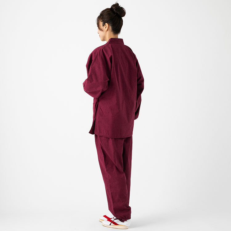 Women’s Samue Kurume Tsumugi Weave — Made in Japan
