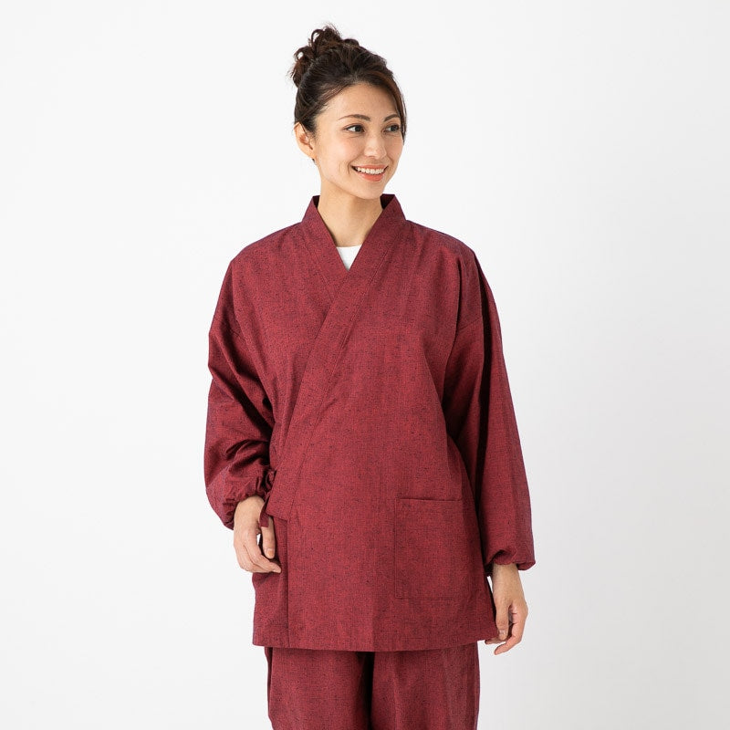 Women’s Samue Kurume Tsumugi Weave — Made in Japan