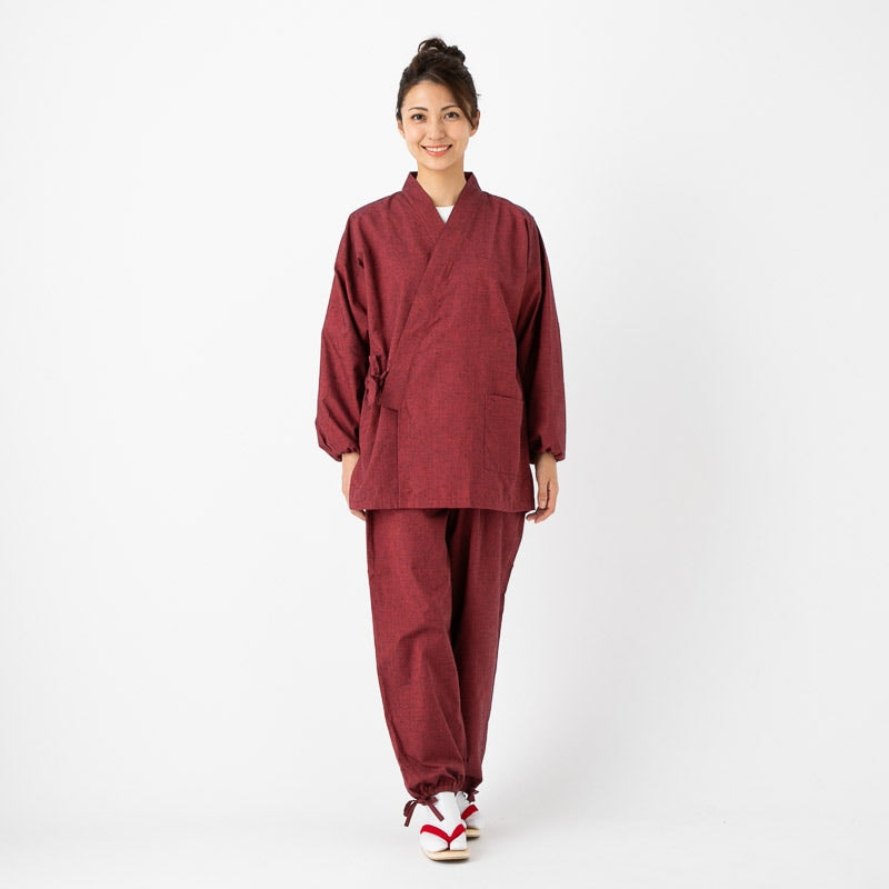 Women’s Samue Kurume Tsumugi Weave — Made in Japan