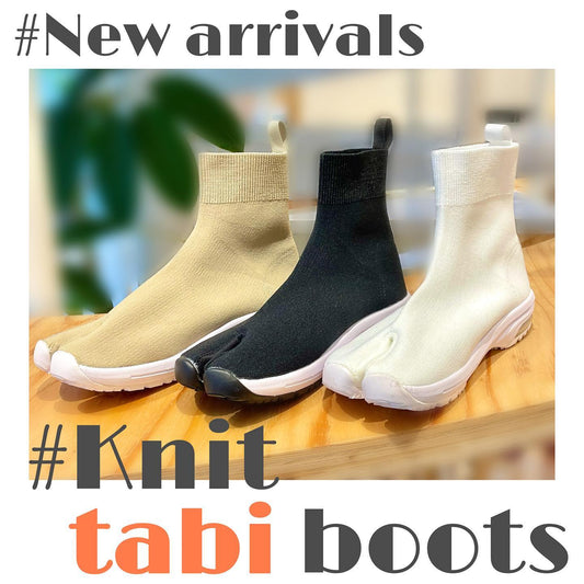 Knit Tabi Boots by Marugo – Japanese Minimalist Footwear for Modern Balance