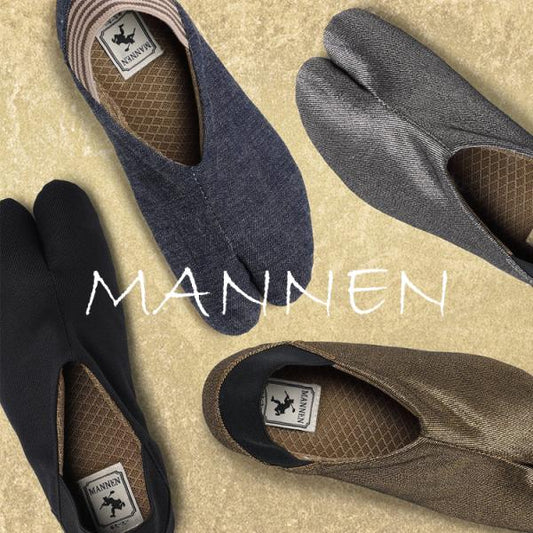 Mannen Tabi Shoes Authentic Japanese Summer Footwear by Marugo Japan