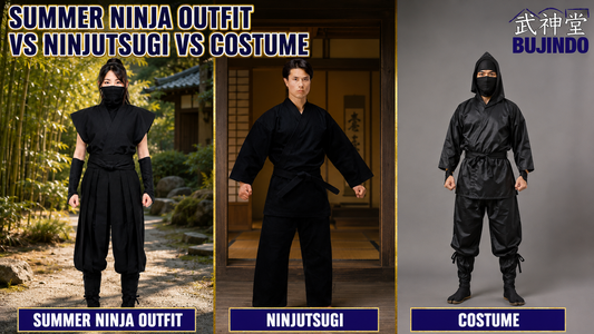 Summer Ninja Outfit vs Ninjutsugi vs Costume: What Is the Difference?