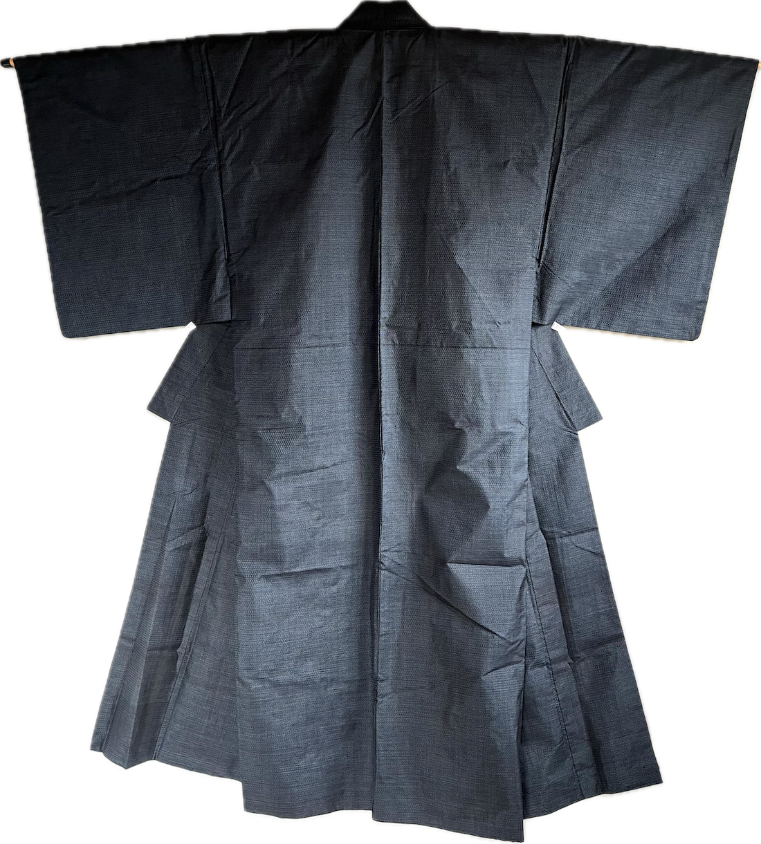 Men’s Antique Traditional Japanese Kimono – Tsumugi & Wool-Silk Blend