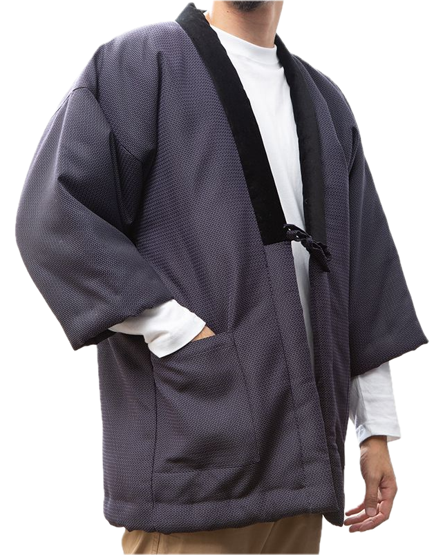 Hanten Kame Gara Winter Jacket - Free Size