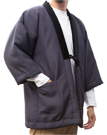 Hanten Kame Gara Winter Jacket - Free Size