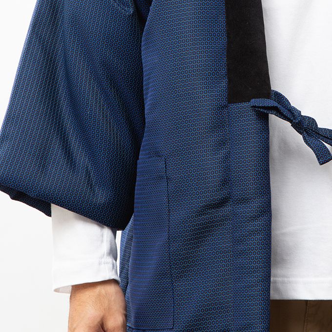 Hanten Kame Gara Winter Jacket - Free Size