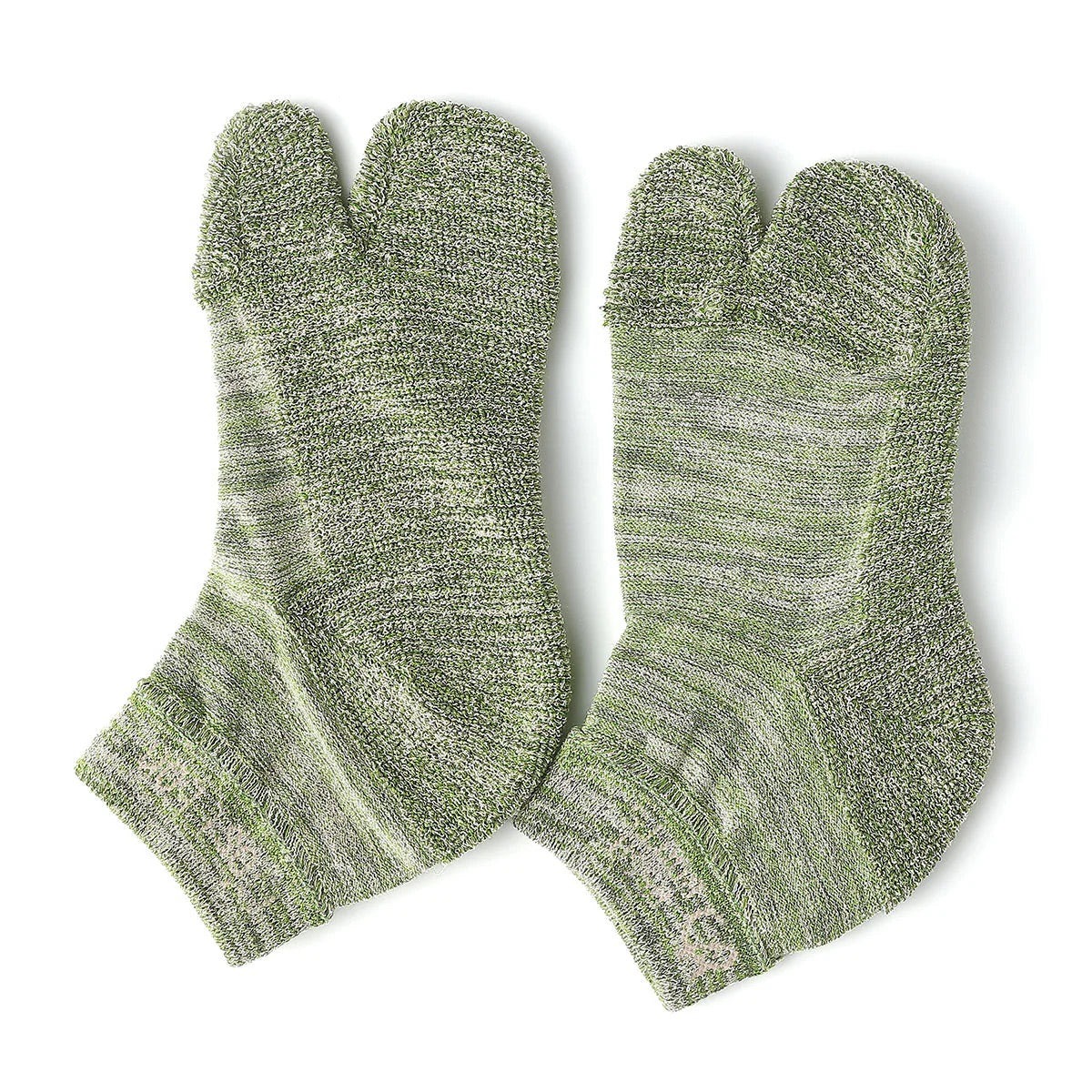 ASSABOOTS Split-Toe Socks Green Wasabi -Made in Japan