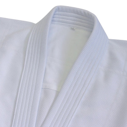 Aikido Kimono Jacket - Dogi White Cotton Sashiko Kuh Tozando - Size 3
