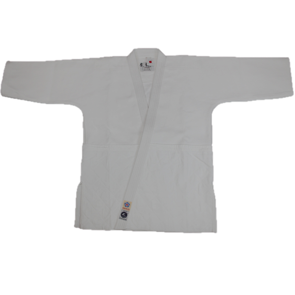 Aikido Kimono Jacket - Dogi White Cotton Sashiko Kuh Tozando - Size 3