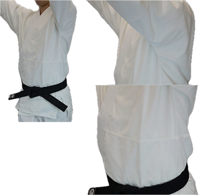 Aikido Uniform - Polyester Yomogi Tozando (Size 2) | Made in Japan