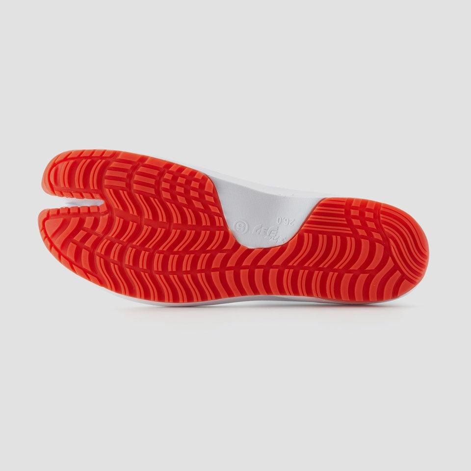 Air Jog V White Jikatabi Shoe 12 Kohaze