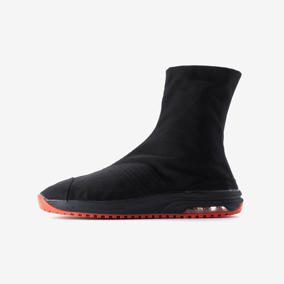 Air Jog V Black Jikatabi Shoe 6 Kohaze