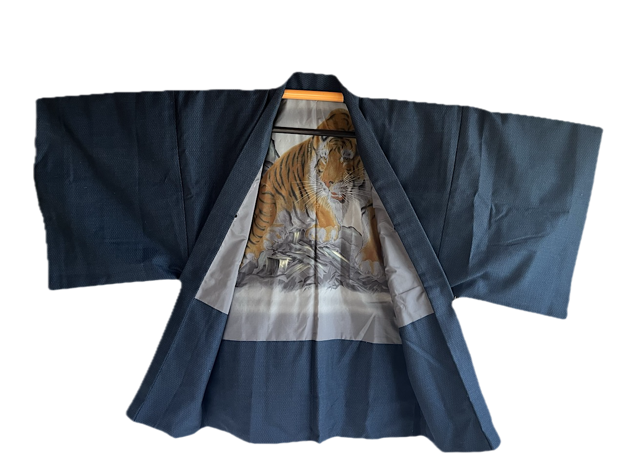Antique Japanese Haori for Men – “Tora” the Majestic Tiger