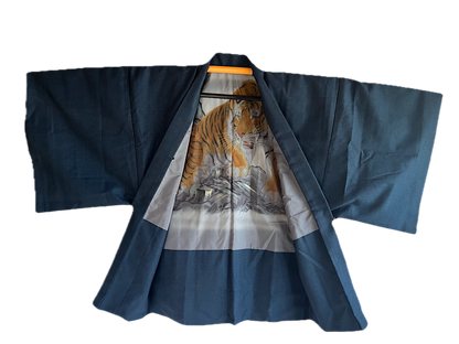 Antique Japanese Haori for Men – “Tora” the Majestic Tiger
