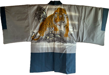 Antique Japanese Haori for Men – “Tora” the Majestic Tiger