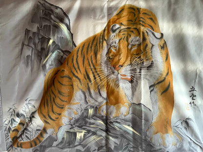 Antique Japanese Haori for Men – “Tora” the Majestic Tiger