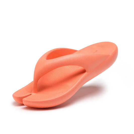 Auwell Tabi Sandals Orange Marugo