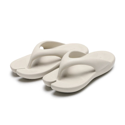 Auwell Tabi Sandals White Marugo