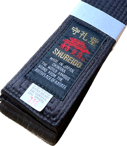 Shureido Black Belt Satin BST-S Size 1.5 (220cm) Shureido