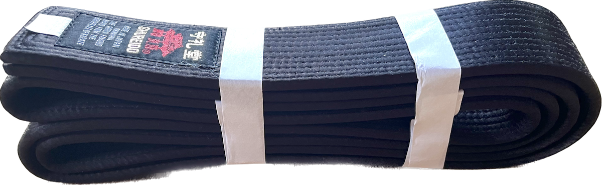 Shureido Black Belt Satin BST-S Size 1.5 (220cm) Shureido