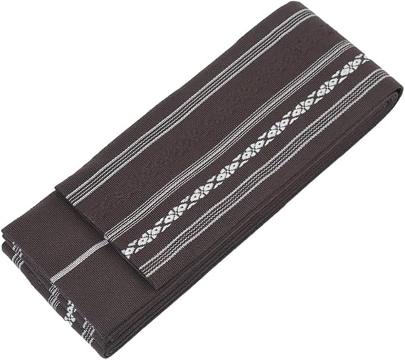 Kaku Obi Belt – Traditional Japanese Cotton Sash for Men – Made in Japan