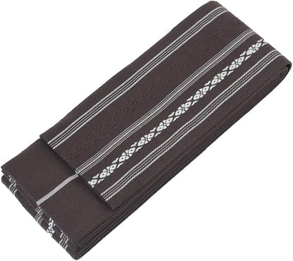 Kaku Obi Belt – Traditional Japanese Cotton Sash for Men – Made in Japan