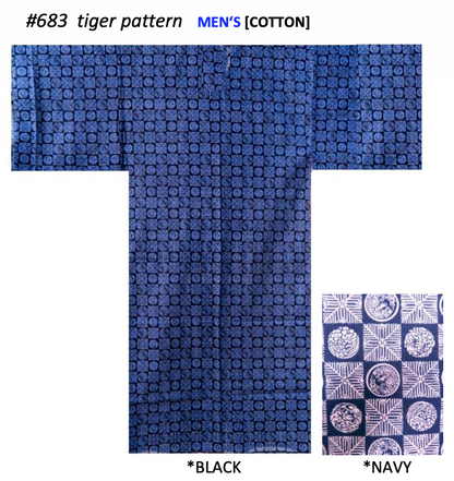 Men’s Japanese Yukata “Tiger” – New Design