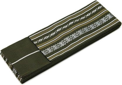 Kaku Obi Belt – Premium Japanese Silk Sash for Kimono – Made in Japan