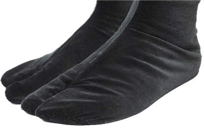 Deluxe Ninja Winter Tabi - Black Cotton (27.5cm)