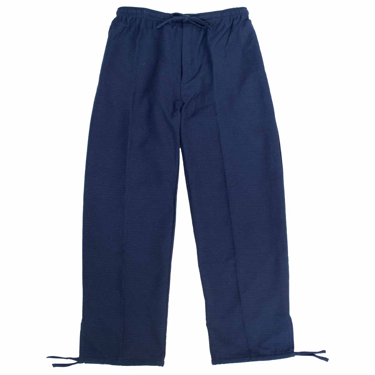 Deluxe Samue NijuOri Double-layered Indigo Dye Cotton Size:2L Made in Kurume Japan BujindoShop