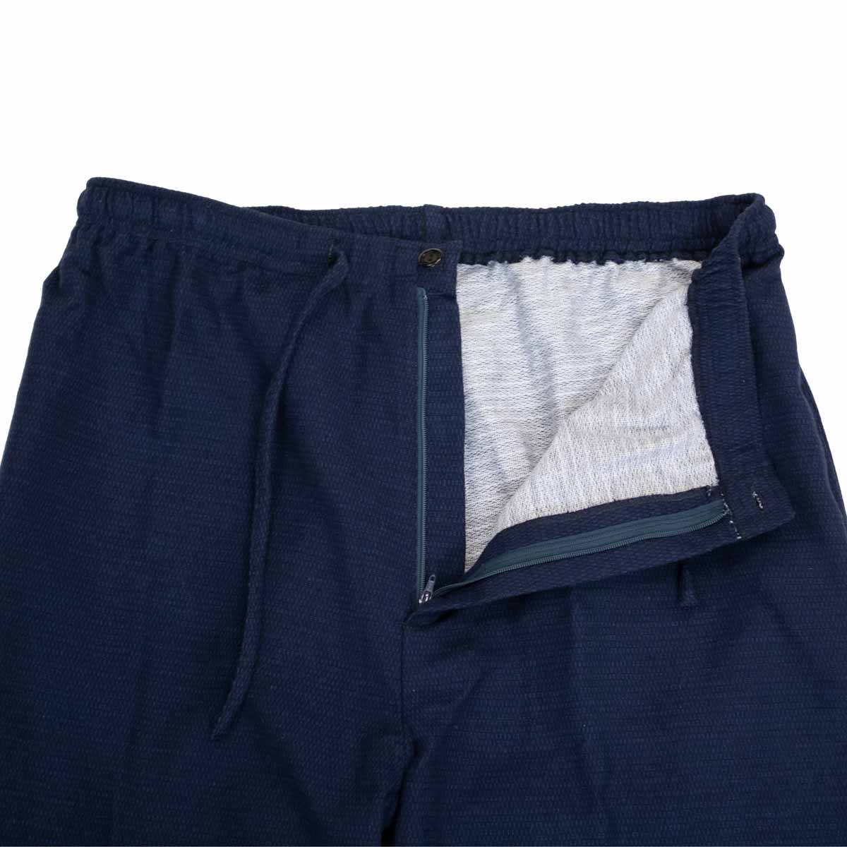 Deluxe Samue NijuOri Double-layered Indigo Dye Cotton Size:2L Made in Kurume Japan BujindoShop