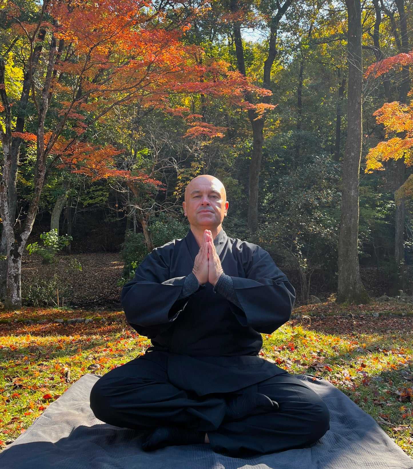 Deluxe Samue Superior Black Cotton 2L Made in Kurume Japan