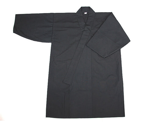 Dogi Iaido BioClean Sayaka – Black Polyester & Rayon – Size 5