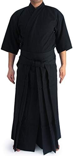 Iaido Dogi Black Toray Tetrex® – Tozando (Size 2)  – Size 2 (150~159cm)