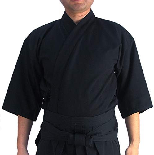 Iaido Dogi Black Toray Tetrex® – Tozando (Size 2)  – Size 2 (150~159cm)