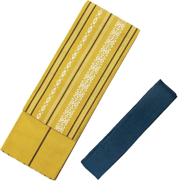 Kaku Obi Belt – Premium Japanese Silk Sash for Kimono – Made in Japan