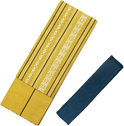 Kaku Obi Belt – Premium Japanese Silk Sash for Kimono – Made in Japan