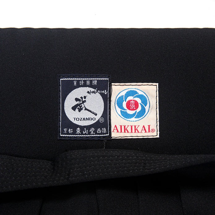 Hakama Aikido Aikikai Premium - Navy Blue (Size 28.5) | Tozando AH-500 HandMade in Japan